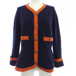 Pre-owned CHANEL Others Small Leather Goods P59182K07741 Cashmere Cardigan