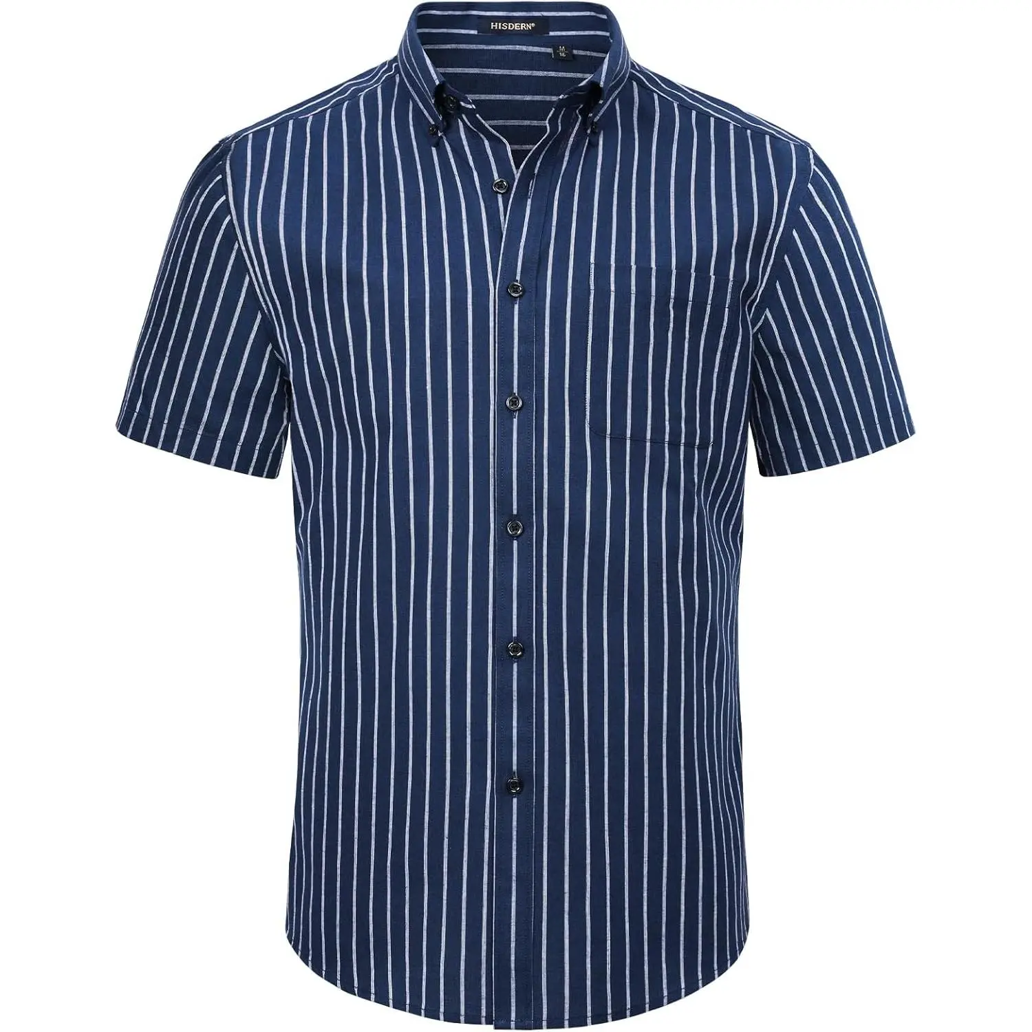 Navy Blue & Striped