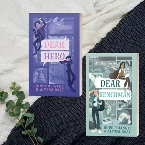 Signed YA Superhero Rom Com Duology - Dear Hero and Dear Henchman