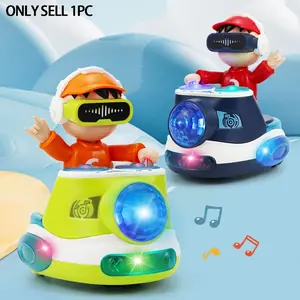 Electric DJ Toy, 1 Count Dancing DJ Toy with Light & Sound, Musical Light Up, Creative Cool DJ Toy, Funny DJ Toy for Kids, Birthday Gift for Boys & Girls