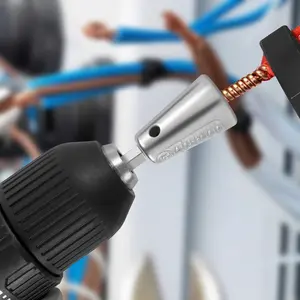 Wire Twisting Tool Wire Twister Wire Connector, Electrician Wire Stripping,Portable Wire Stripping and Twisting Tool (1pc)