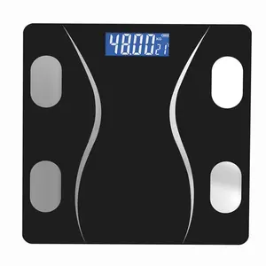 USB Charging Digital Body Fat Scale with LCD Display for Accurate Weight Monitoring & Health Tracking Ideal for Health Tracking