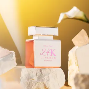 24k EDP Perfume, 1 Box Long Lasting Floral Fruity Fragrance for Women, Elegant Fragrance for Daily Wear, Fashion Perfume for Party, Daily Clothing Decor, EDP Scents