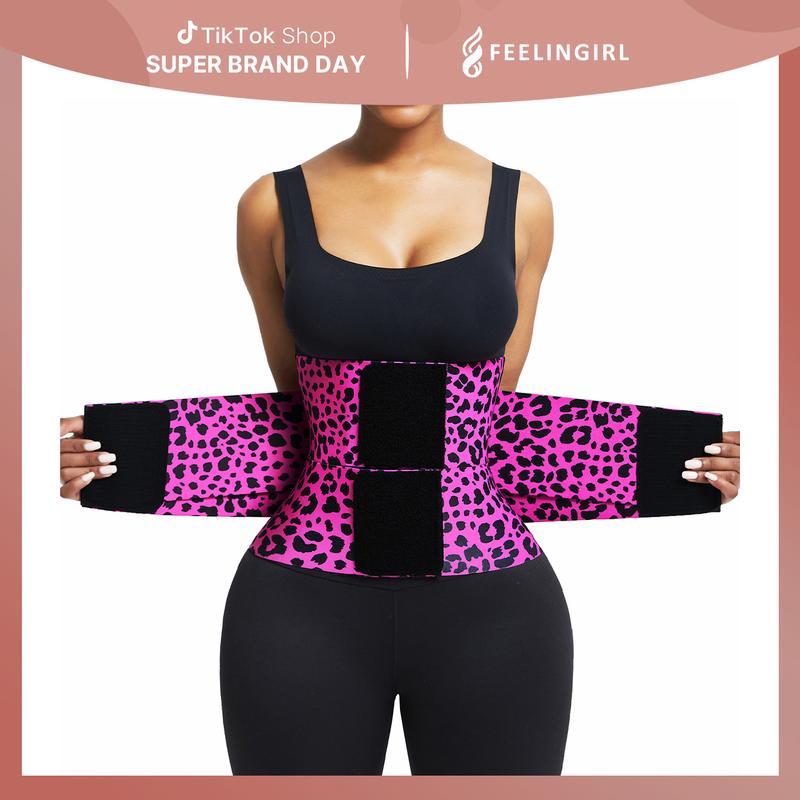 FeelinGirl Livestream Belt Waist Cincher Ab Belt Tummy Control Body Shaper with Triple Wrap Women Comfortable Fabrics Nylon Adjustable Multicolor Lady Festival Womenswear Lady  Comfort Fabrics Womenswear Waist Trainer   TikTokShopBlackFriday