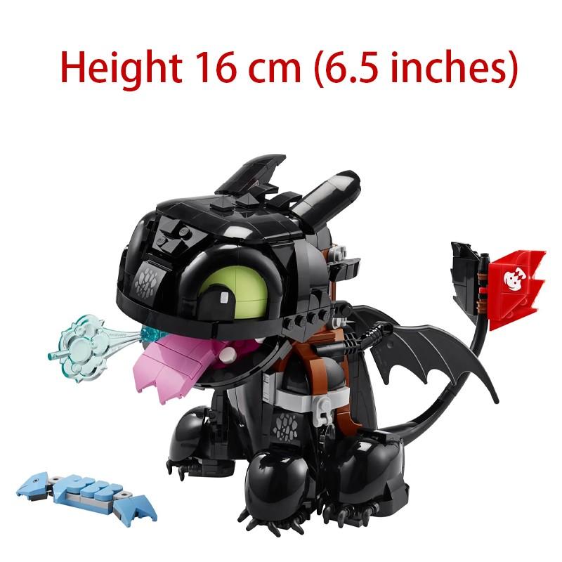 784pcs Dragon Trainer Building Blocks Compatible Lego Parts Size 10375, High-Quality Toy Set for Kids Ages 3+, Perfect Gift Idea