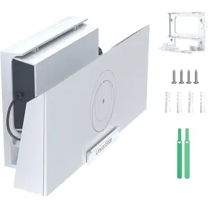 Star-Link Gen 3 Router Mount, All-in-One Star Link Standard V3 Router Wall Mounting for Starlink V3 Mesh Router & Gen3 Power Supply, Space-Saving Bracket Mount Kit- LM-3C