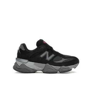 New Balance Kid's 9060 Black Castlerock, from StockX