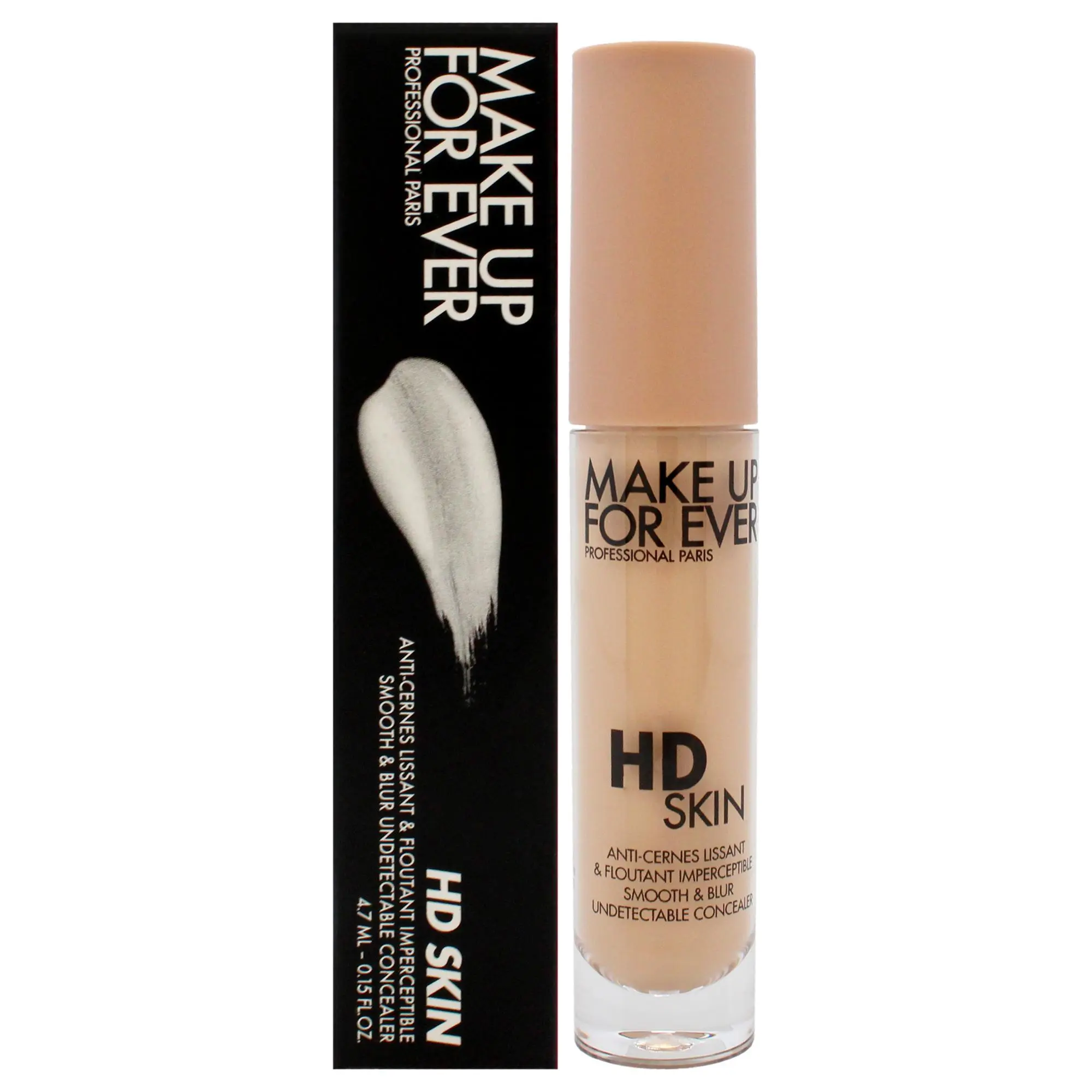 Make Up For Ever Flawless HD Skin Compact Concealer - 2.5N Desert Shade for Women - 0.15 fl oz Makeup Product