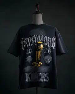 Knicks Win Finals 2026 Premium Cotton T-Shirt, Basketball Victory Graphic Tee, Season Apparel, Gift for Fans