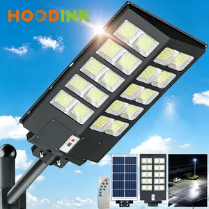 Solar Street Light Outdoor  3 Modes LED Motion Sensor Security Wall Lamp for Garden Yard Porch Decor IP65 Waterproof Remote Control Solar Lights Outdoor Mounted Light