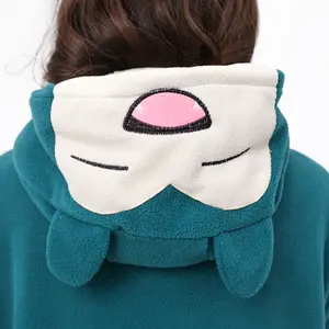 Snorlax Kigurumi Onesies Animal Pajamas Slippers Cosplay Costume Halloween Christmas Sleepwear Plus Size