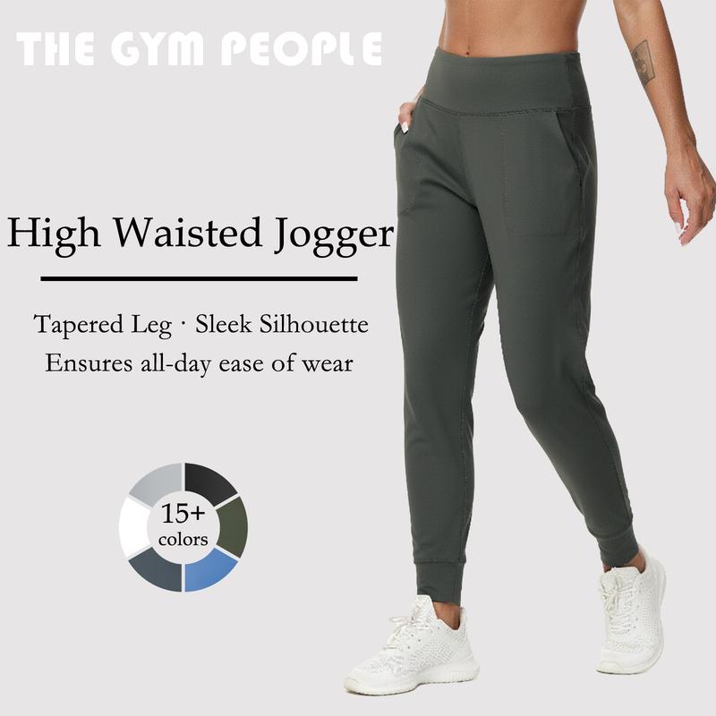 THE GYM PEOPLE Joggers for Women Lightweight Athletic Leggings Tapered Relaxed Slim Fit Lounge Jogger Business Casual Pants Sweatpants work outfits #TikTokShopHolidayHaul