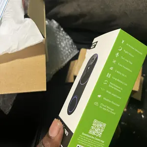 Wireless Video Doorbell Camera, Smart Security Doorbell Camera, 1080P, AI Human Detection , Night Vision, Instant Alert, Two Way Audio, 2.4G WiFi Only, Simple Installation and Rechargeable Battery, Cloud Storage, WiFi Camera