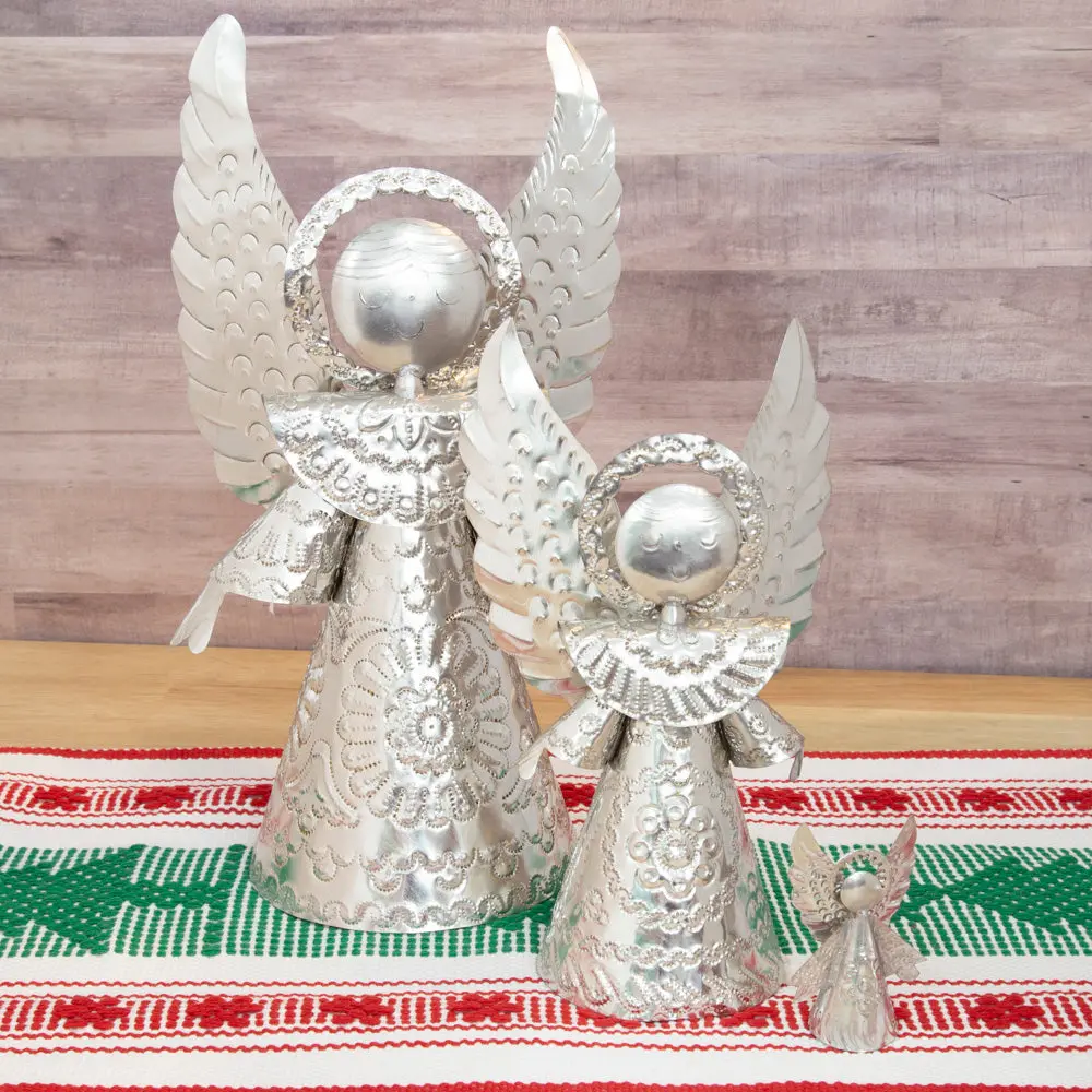 Angel Sculpture Tin Art