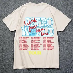 Travis Astroworld Wish You were Vintage Tee