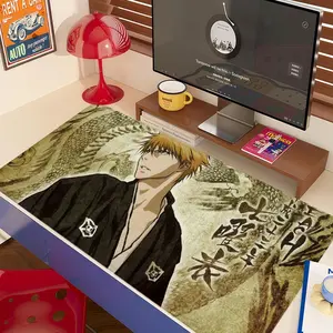 Bleach Kurosaki Ichigo Mouse Pad 90x40CM non-slip Gaming Mousepad Gamer E-Sports Mouse Mat Game Mechanical Keyboard XXL Desk Mat