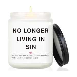 Wedding Gifts for Newlyweds, Engagement Gifts for Couples Newly Engaged, Funny Couples Present, Bride and Groom Gift, Wedding Candles, Soy Wax Candle