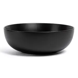 over&back Coupe 3.2qt Semi-Matte StonewareServing Bowl