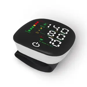 Wrist Blood Pressure Monitor Led Display,TouchScreen Wrist Blood Pressure Cuff 99x2 ReadingMemory Wrist Bp Monitor with CarryingCase,Health Monitoring Adjustable.