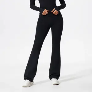 Wide Leg Tight Hip Flared Pants