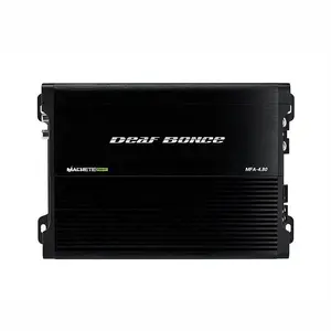 Deaf Bonce Machete Fight Amplifier 4 Channel 120 Watt RMS Class D MFA-4.80 Car Audio Car Stereo Upgrade