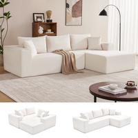 Beige-Right Facing Chaise