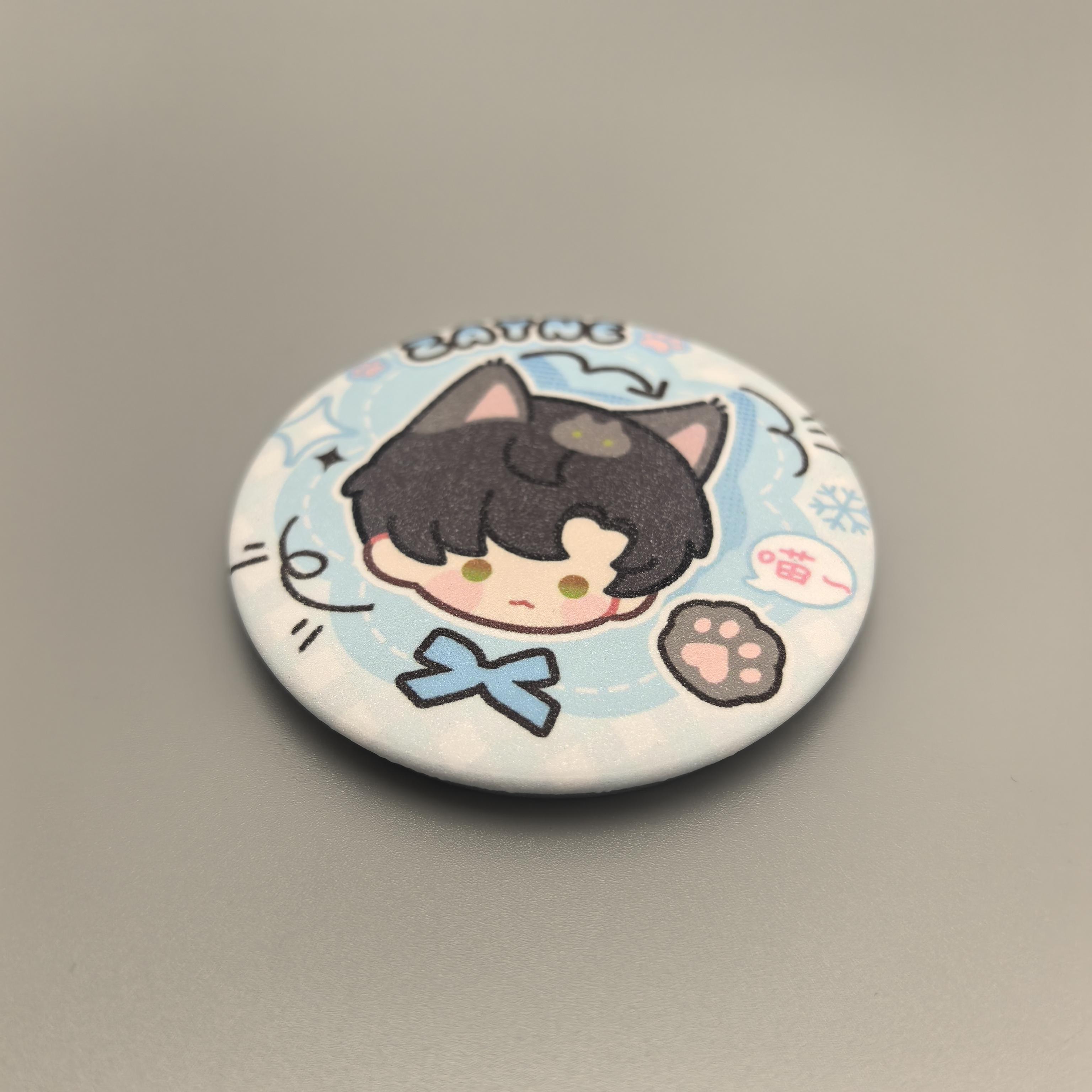 Love and Deepspace cat ear badges: Sylus Zayne Xavier Rafayel Caleb