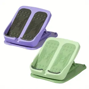 Professional folding leg stretcher anti-skid height adjustable design precision stretching calf Achilles tendon exercise rehabilitation flexibility training artifact