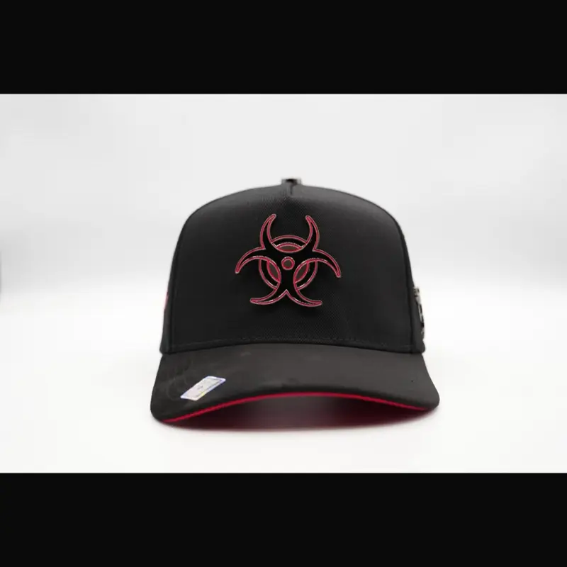 Cap “Viruz Antrax”El viruz nunca muere”,Black/red,BiggBoss.