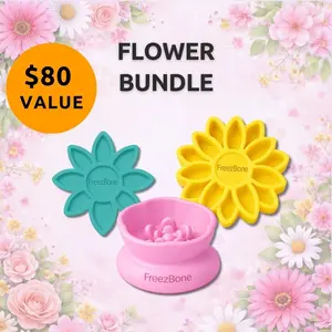Flower Bundle - Beautiful spring-inspired bones that actually calm your dog