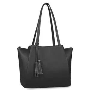 BEFEN Genuine Leather Women's Tote Bag - Fashionable Bags, Multi-Function Work Tote with Compartments, Women's Laptop Shoulder Handbag tiktokshopspringglowup Textured Commuter Bag Trendy Commuter Bag