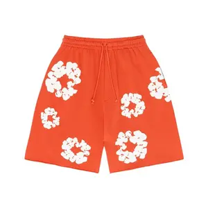 Denim Tears The Cotton Wreath Shorts Orange
