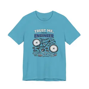 Funny Engineer Shirt Bike Lover Gift, Trust Me I'm an Engineer Tee, Mechanical Engineer Shirt, Cycling Shirt, Engineer Gift, STEM Shirt