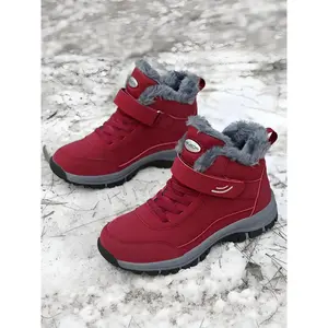 Fashionable Women's Fluffy Snow Boots, Stylish Design for Casual Wear, Comfortable Footwear for Everyday Use, Perfect for Modern Fashionistas