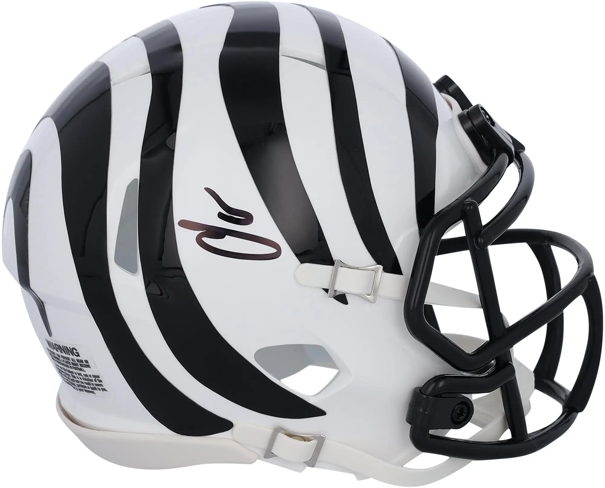 Chad Johnson Cincinnati Bengals Autographed Riddell White Alternate Speed Mini Helmet - Fanatics Authentic Certified