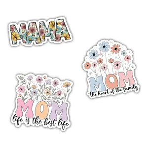 (3in - 3Pcs) Funny Mom Sticker Pack for Mother's Day, Gift for Mom, Grandma, Daughter, Sister & Bestie – Decor for Laptop, PC, Tablet, Book, Window, Kitchen & More R94