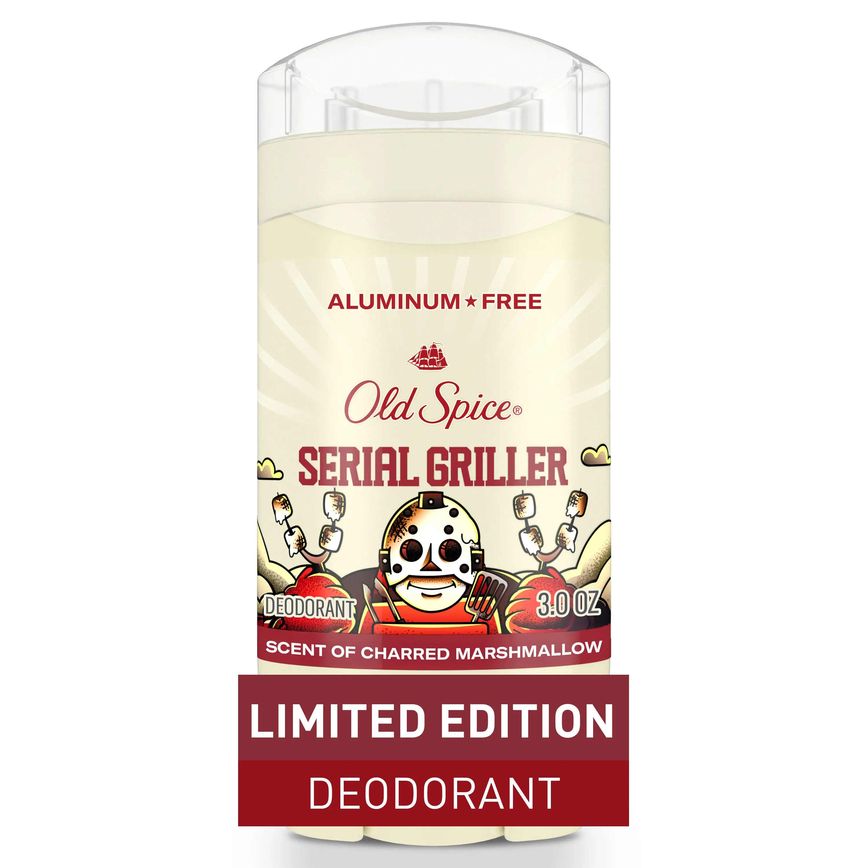 Old Spice Men's Deodorant, Serial Griller, Aluminum Free, 3oz