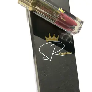 SR Cosmetics Liquid Lipsticks - Original Formula in Clear Tube with Gold Cap Makeup Glossy Lipgloss
