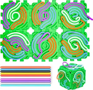 3D Sensory Puzzle Cube - Boost Kids' Creativity & Adult Stress Relief