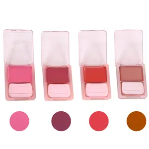 Blush Cream Pastel Pink Rose Gloss Blend - Suitable for Cosmetic Use, Pink Flawless Makeup, Multiple Colors, Easter ,Vibrant Chunxing Peach mini makeup products