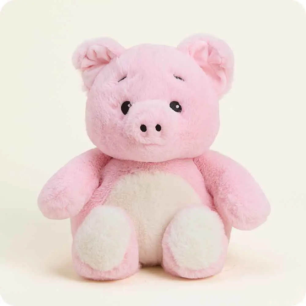 Pigloo Cozy Cute Warmies - Weighted Stuffed Animal, Heatable, Chillable