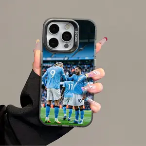 Erling Haaland Cherki   IPhone 17 Promax Phone Case Anti Drop Protective Case Suitable For iphone 16 15 14 13 SAMSUNG S26 S25 24 23 22 ULTRA Acrylic Phone Case