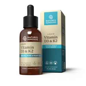 Nature's Sunshine - Liquid Vitamin D3 & K2