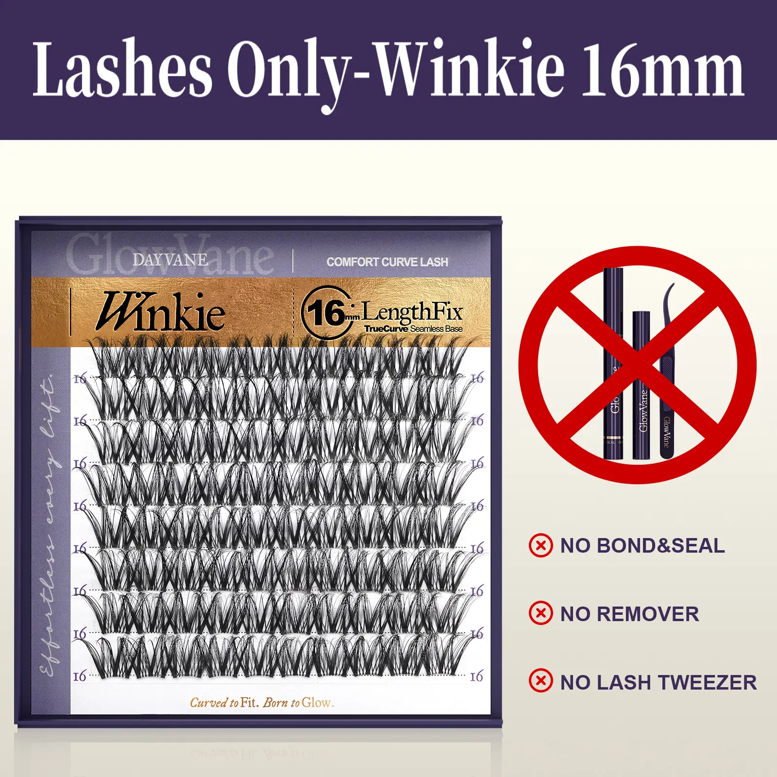 Only Winkie 16mm(NO Bond&Seal&Tweezer&Remover)