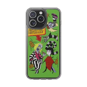 Retro Colorful Power Morpher Phone Case Compatible with iPhone 7, 8, X, 11, 12, 13, 14, 15, 16 17 & Samsung Galaxy S21, S22, S23 & S24 S25 series