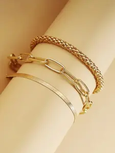 Geometric Design Cuff Gypsy Bracelet,Textured Metal Twisted Design, Elegant JewelryGift for Girlfriend, Classic Fashion Accessory