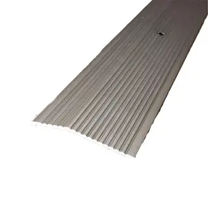 M-d Products .29 in. X 36in. Pewter Wide Fluted Carpet Trim 43854