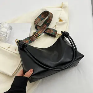 Women Crossbody Bags Fashion Vintage Shoulder Bags Minimalist Pu Leather Shoulder Handbag Medium Top Handle Hobo Bag, With Adjustable Shoulder Strap