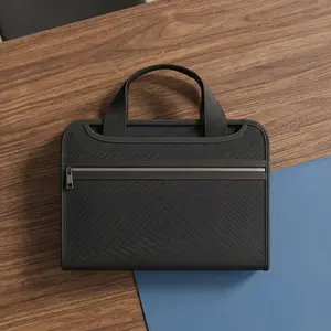 Heavy Duty Fireproof Waterproof Document Bag, Portable File Organizer Briefcase with Zipper & Handle, for Home, Office, Business, Travel, Emergency Preparedness, Fire Resistant Storage for Certificates, IDs & Valuables-YY0