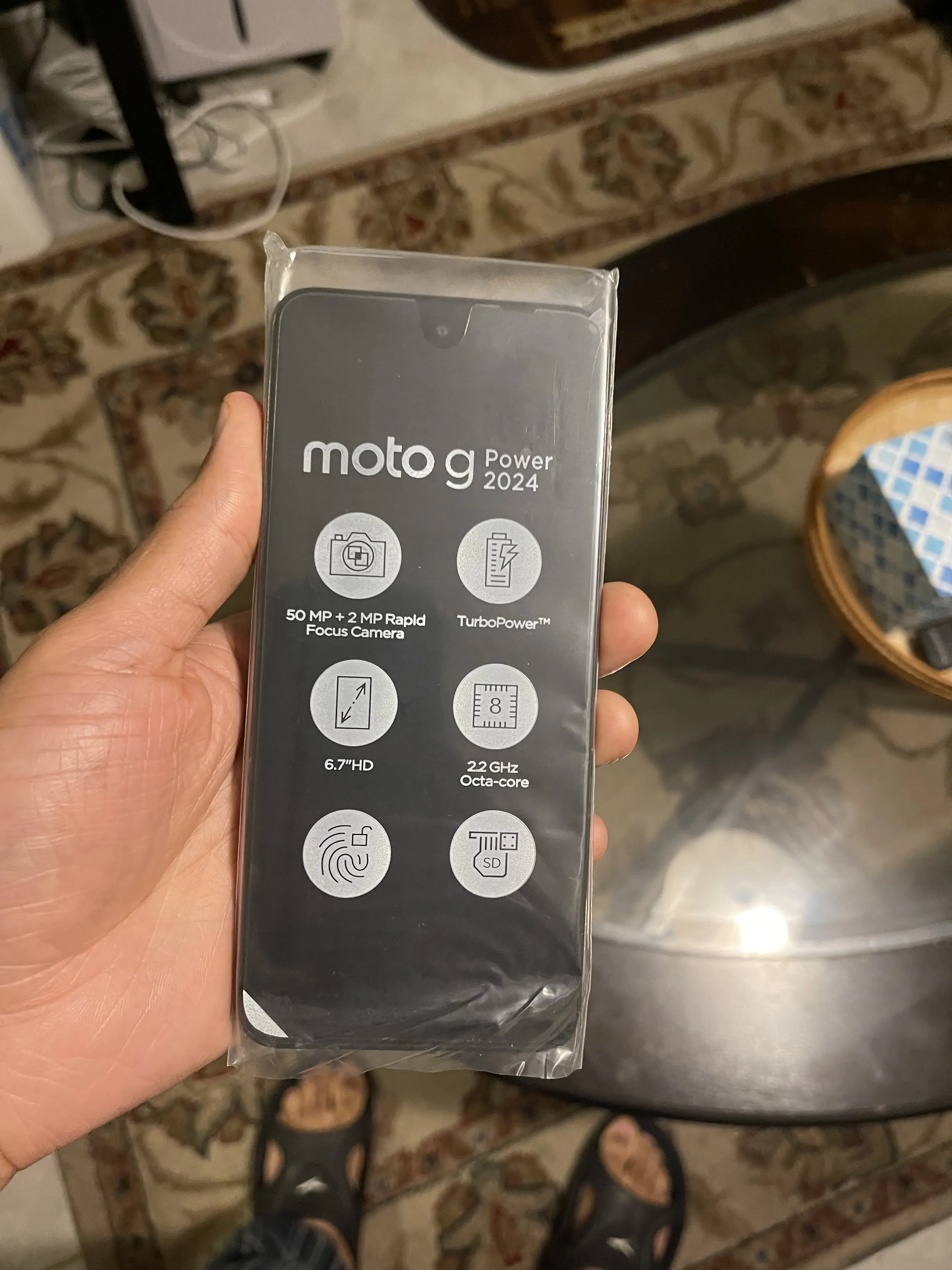Motorola Moto G Power 2024 - 50 MP Camera, 6.71" Display, 8 GB RAM, 128 GB Storage, TurboPower, Octa-Core Processor
